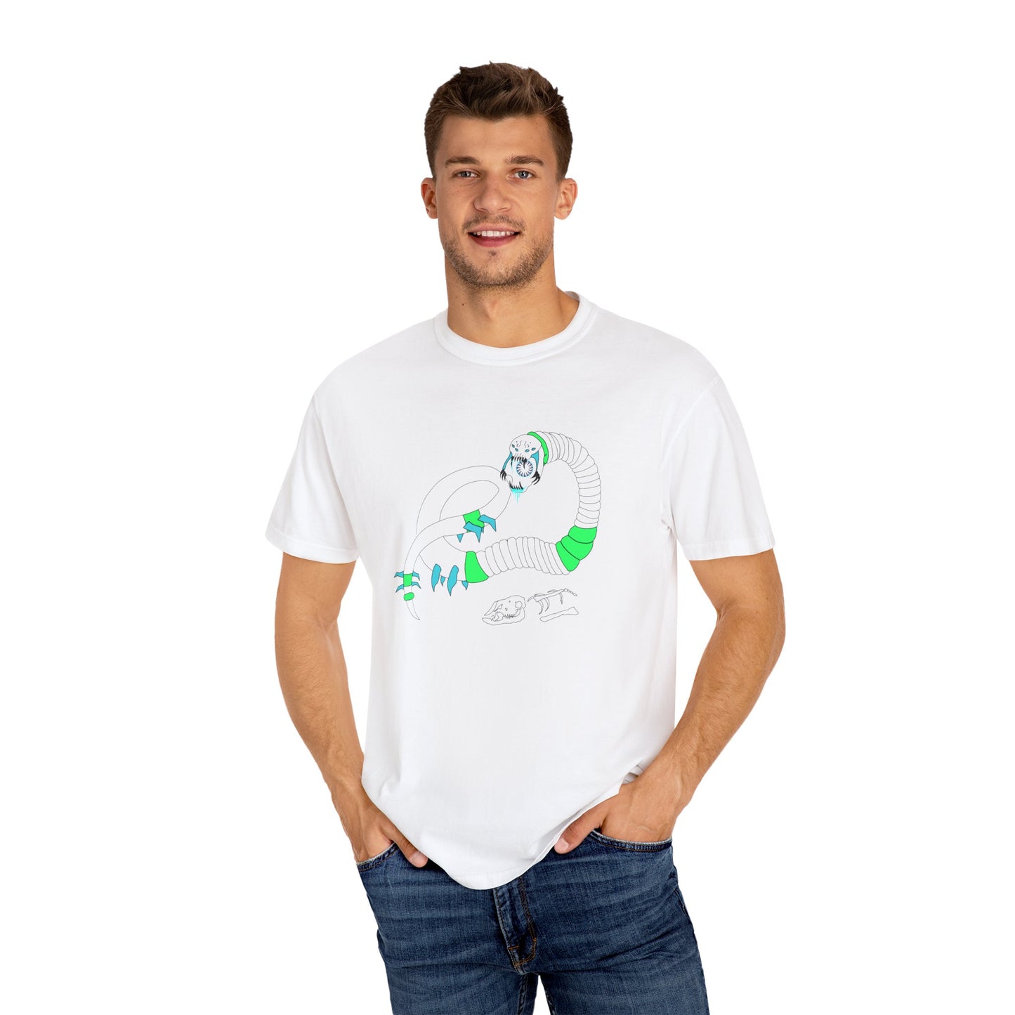 Mongolian Death Worm Cryptid T-shirt