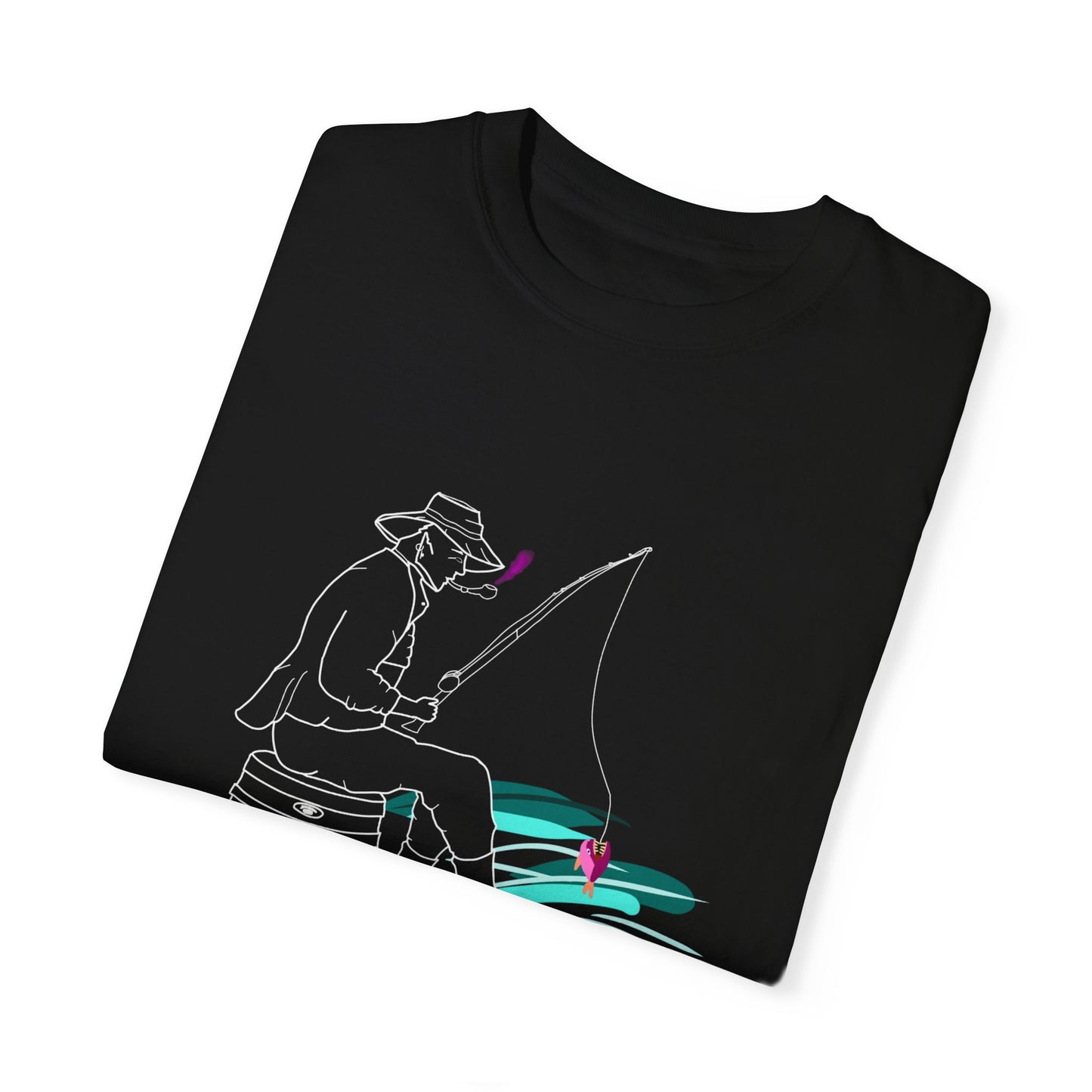 Goblin Fishing T-shirt black or white