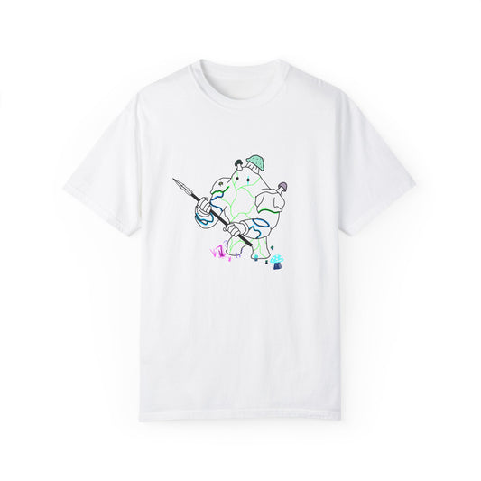 The Rock Golem T-Shirt Fantasy Black or white