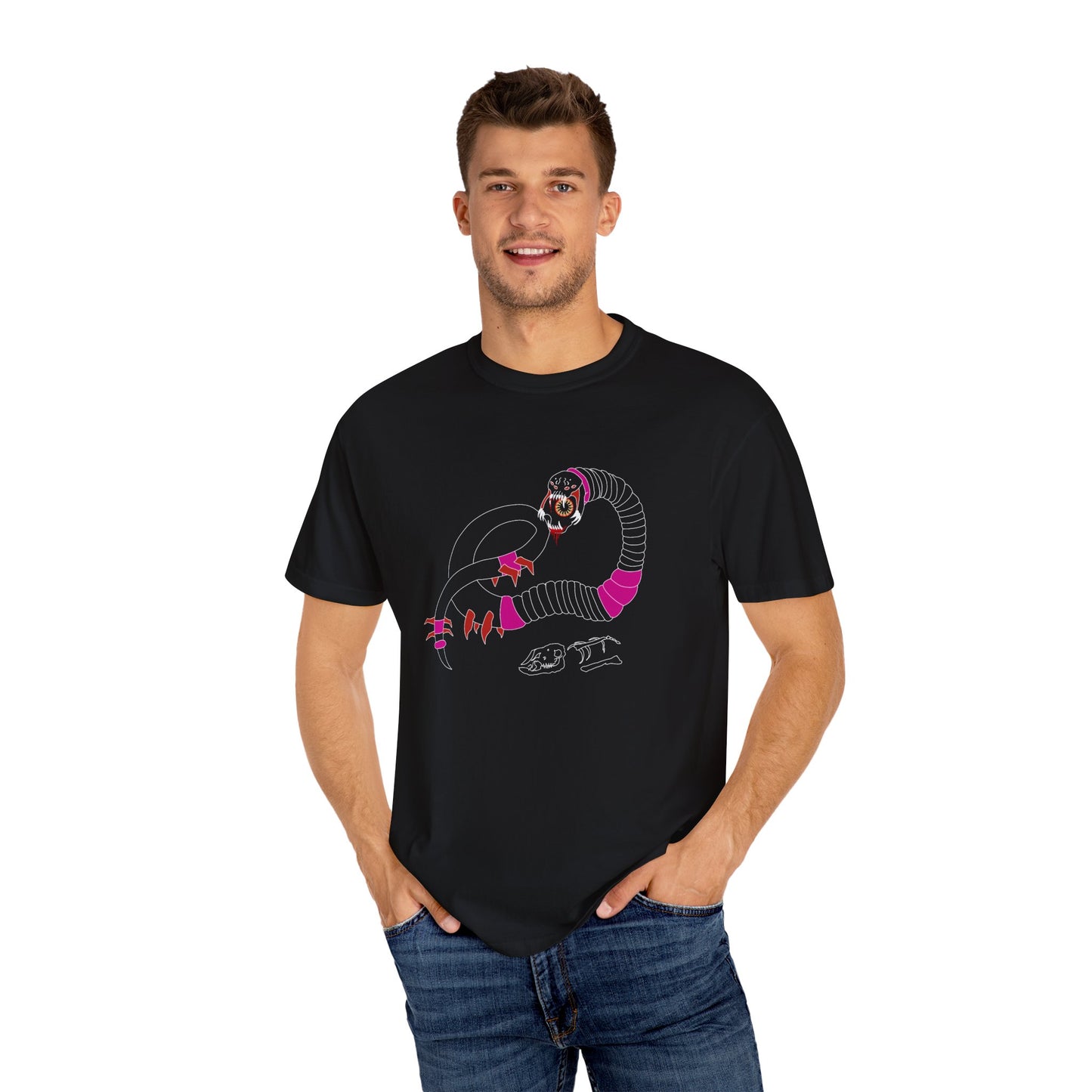 Mongolian Death Worm Cryptid T-shirt