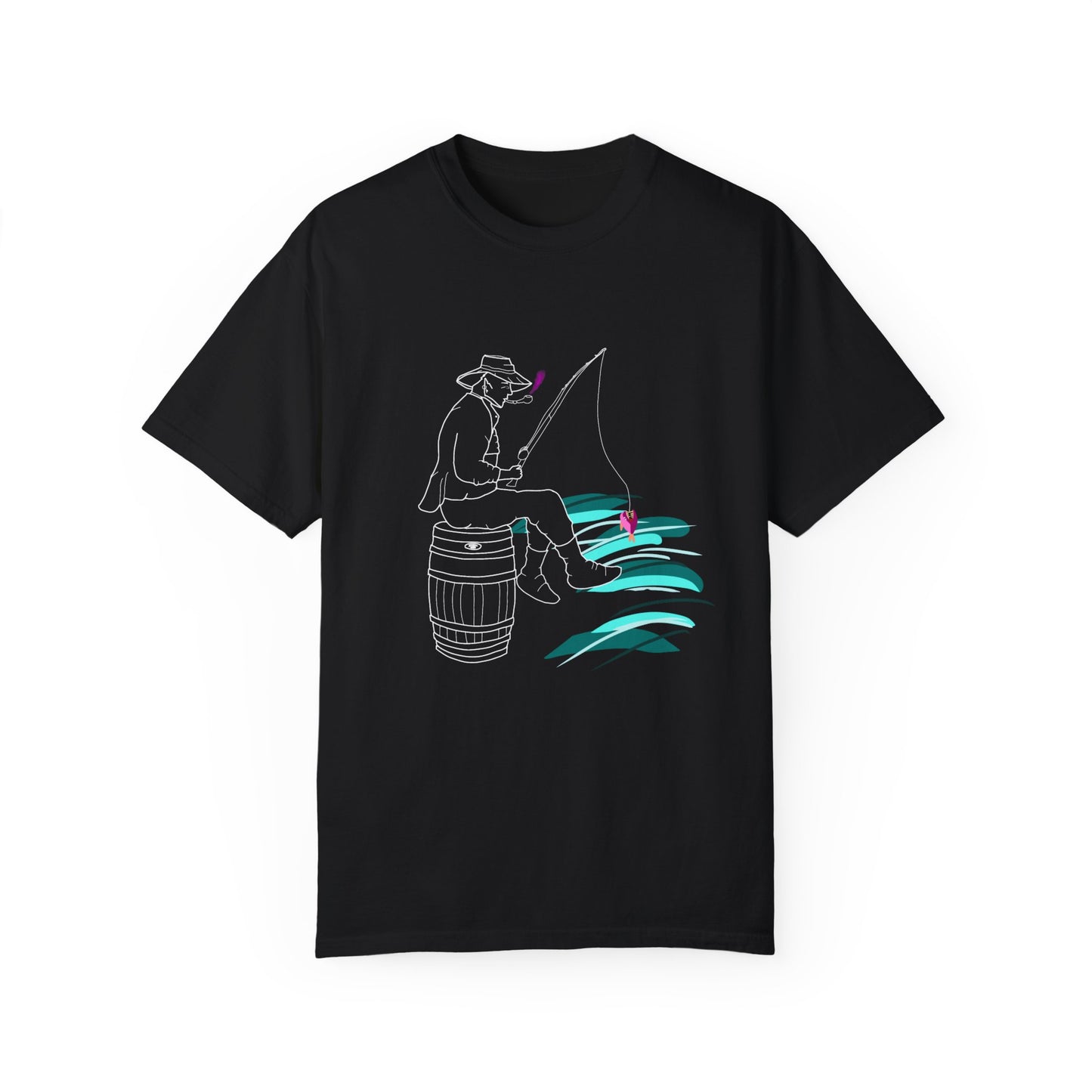 Goblin Fishing T-shirt black or white