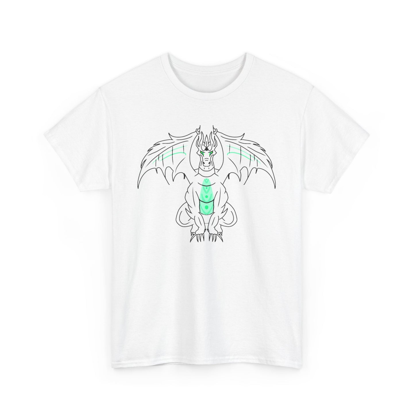 Dragon Graphic black or white