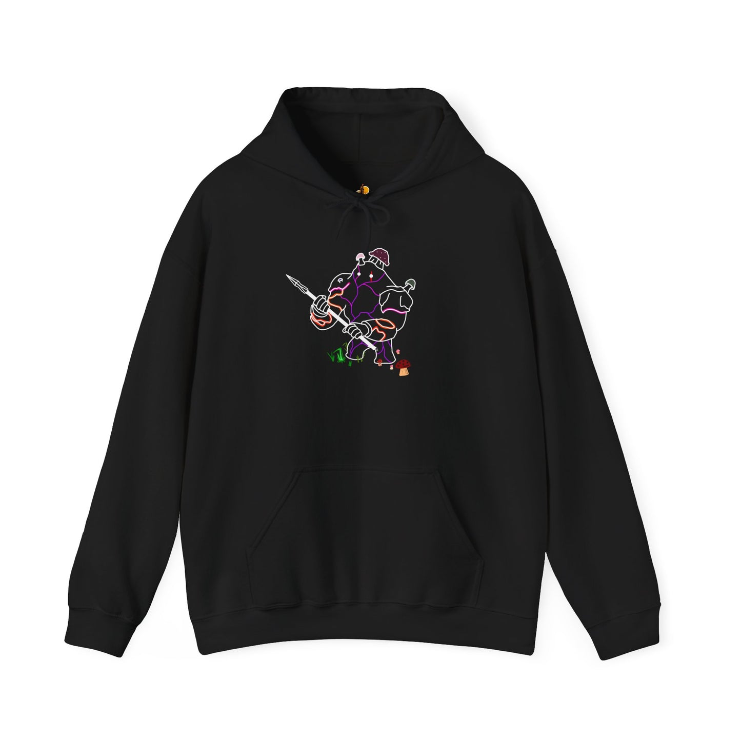 Rock Golem Hoodie Black or White
